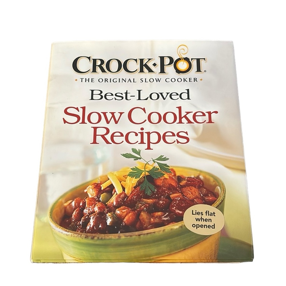 Crockpot Best-Loved Slow Cooker Recipes Hardcover Book